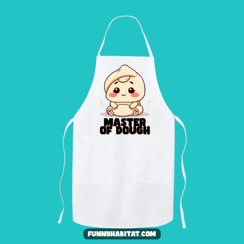 Funny Baker Character Apron: Cook with Joy!