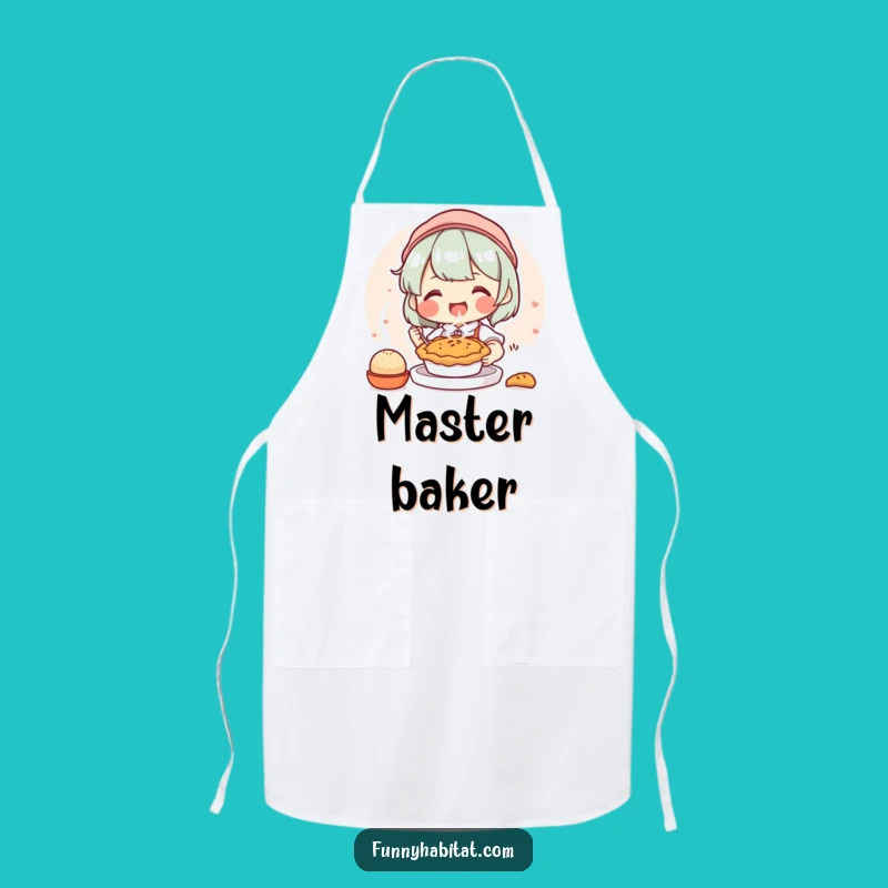 Funny Baker's Apron: Joyful Pie Baking, Novelty Humorous Gift