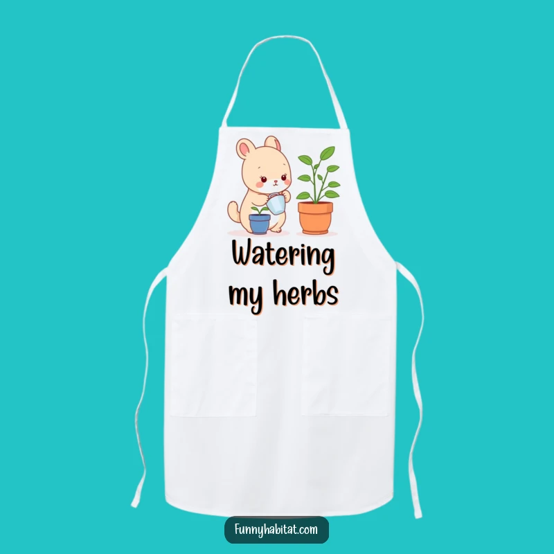 Funny Gardener Animal Apron: Hilarious Funny Gift for Kitchen Fun