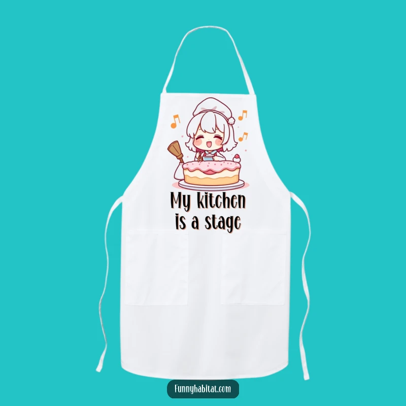 Funny Humming Baker Apron: Cook Up Smiles with This Hilarious Kitchen Essential