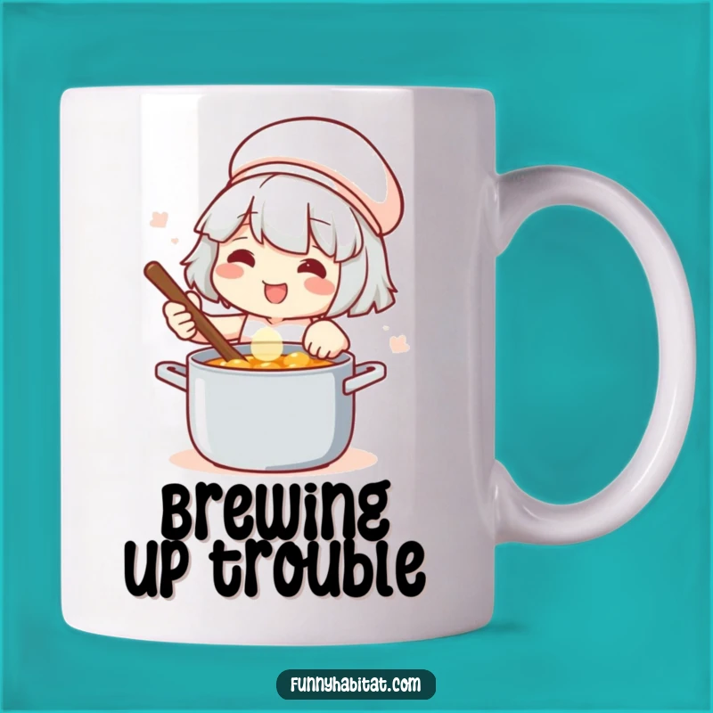 Funny Chef Mug: Satisfied Cook Design, Perfect Funny Gift for Kitchen Masters