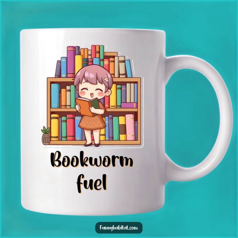 Funny Book Lover Mug: Organize Your Laughs with This Happy Reader Gift