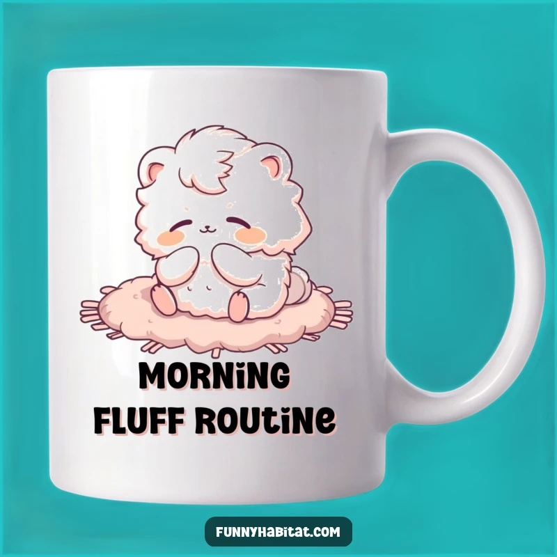 Funny Pampered Pet Animal Mug: Relaxing Funny Gift for Self-Care