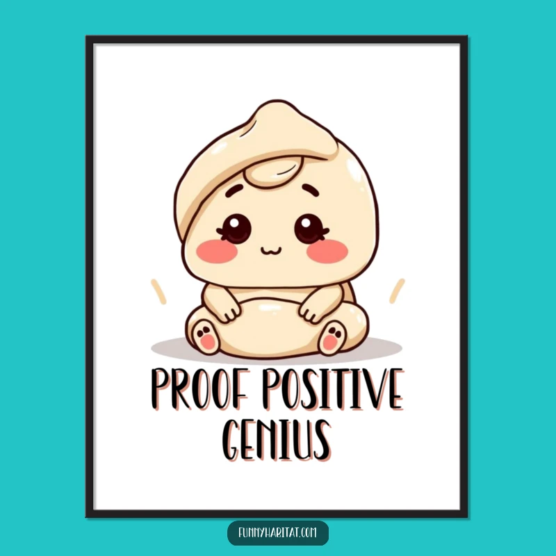 Funny Baker Character Digital Art: Instant Kitchen Charm!