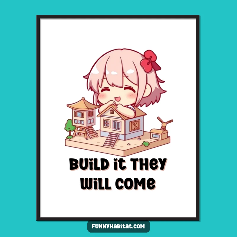 Funny Free Printable Wall Art: Model Builder, Downloadable Art for Creative Spaces!