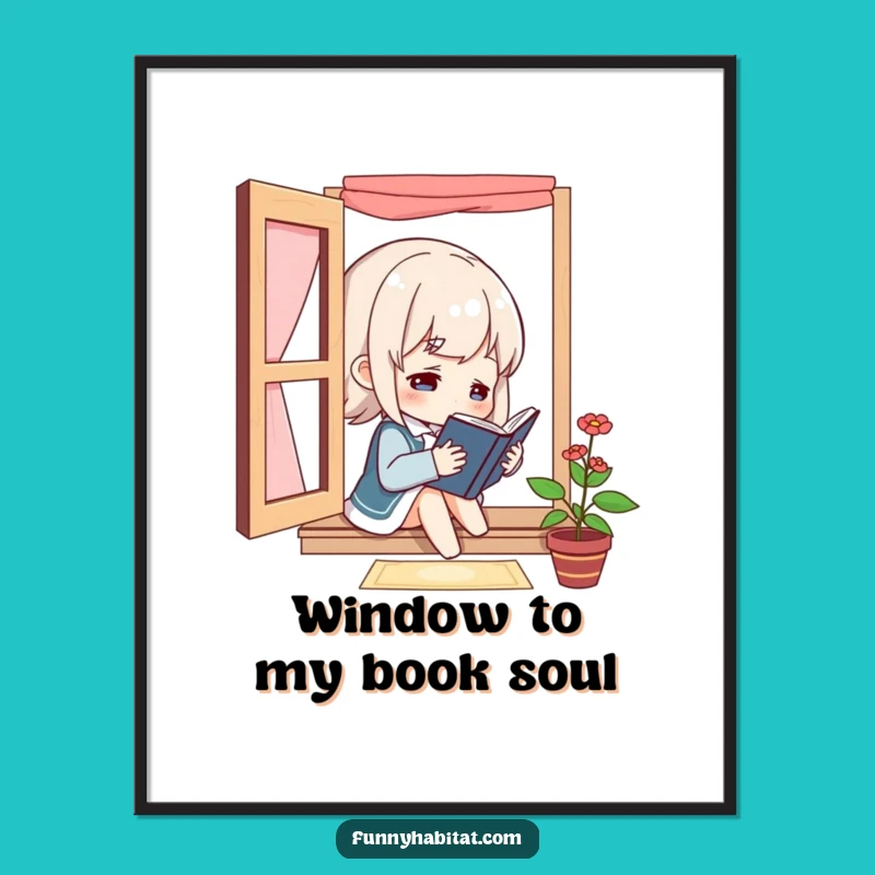 Free Printable Wall Art: Cozy Reader Book Nook Decor