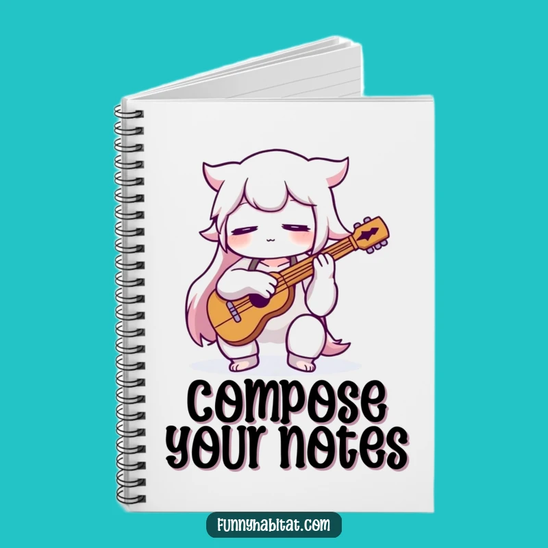 Funny Musician Notebook: Compose Your Next Hit in This Creative Journal