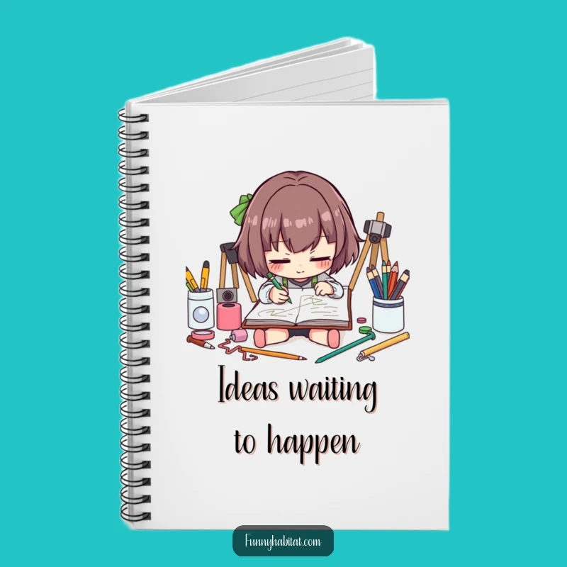 Funny Artist Notebook: Sketch Your Ideas in This Hilarious Creative Journal