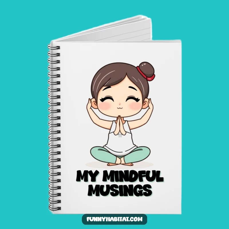 Funny Yoga Journal: Simple Poses Character, Perfect Funny Gift for Wellness Notes