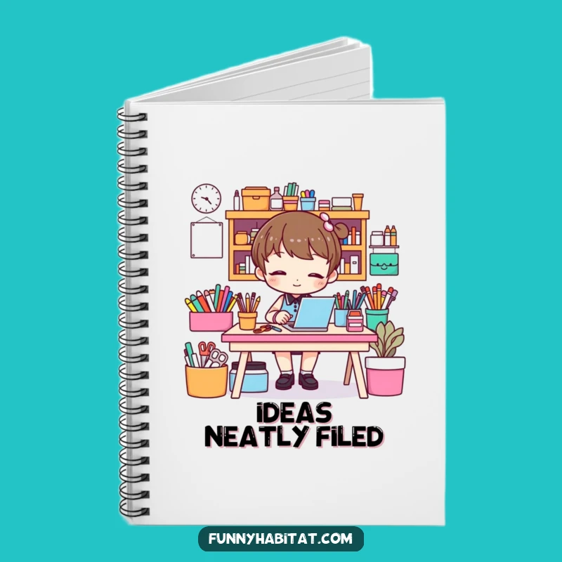 Funny Craft Desk Notebook - Hilarious Planner for Creative Ideas!