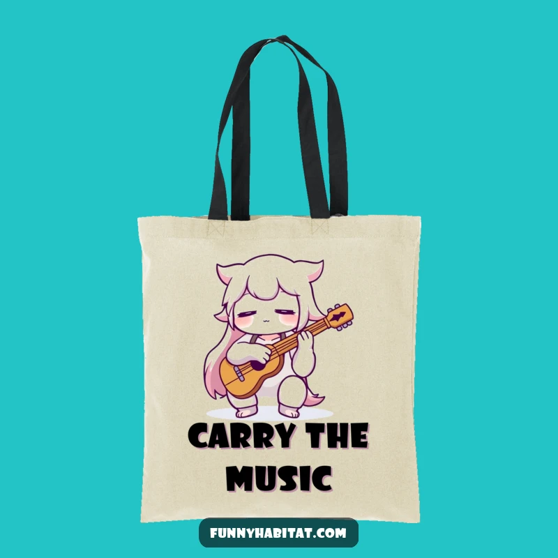 Funny Musician Tote Bag: Carry Your Instrument and Your Love for Music