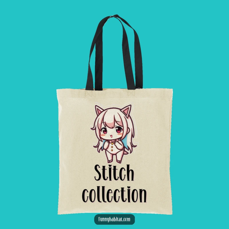 Funny Embroiderer's Craft Tote Bag: Carry Your Supplies & Humor Gift